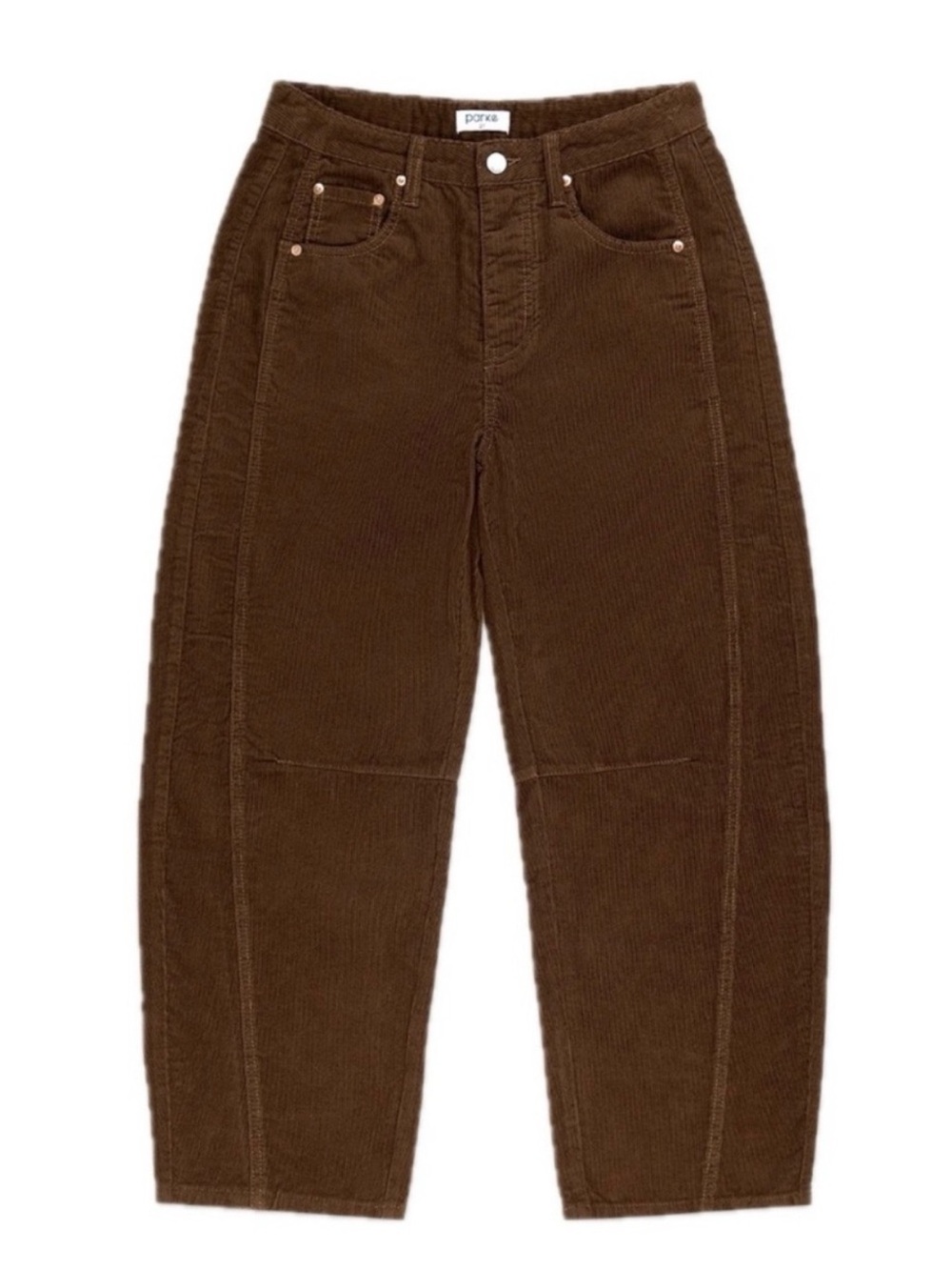 Parker Brown Corduroy Boyfriend Jeans